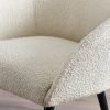 gig gigi boucle accent chair detail