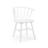 mod mod modena curved back dining chair white cutout