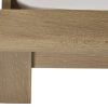 mem memphis limed oak cm bed detail