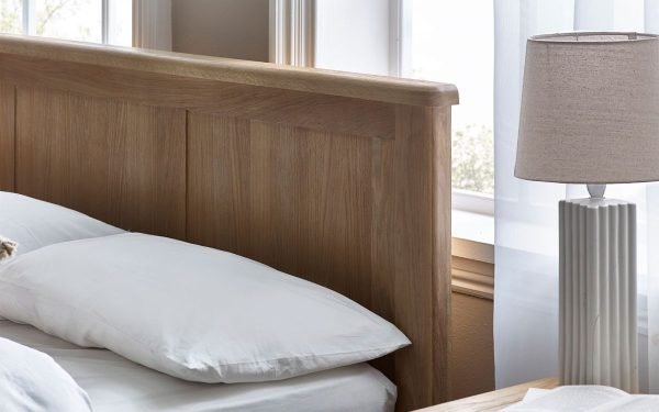 mem memphis limed oak cm bed detail