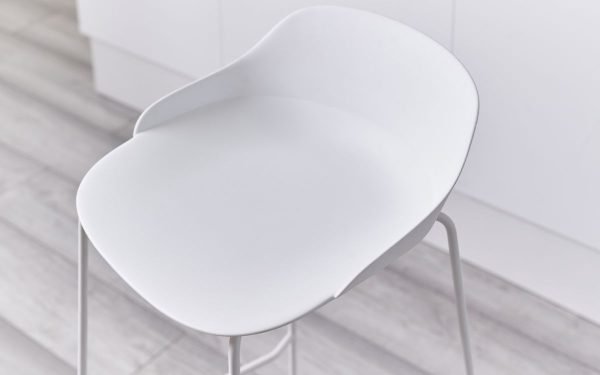 roc rocco stool white detail