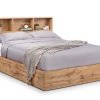 bal bali ottoman storage bed cm natural oak cutout