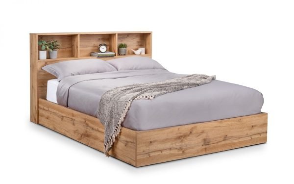 bal bali ottoman storage bed cm natural oak cutout