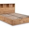 bal bali ottoman storage bed cm natural oak cutout