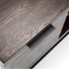 brooklyn dark oak tv unit detail