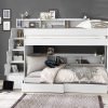 cam camelot staircase bunk all white roomset