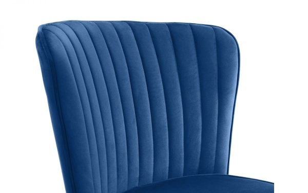 cannes chair blue back detail