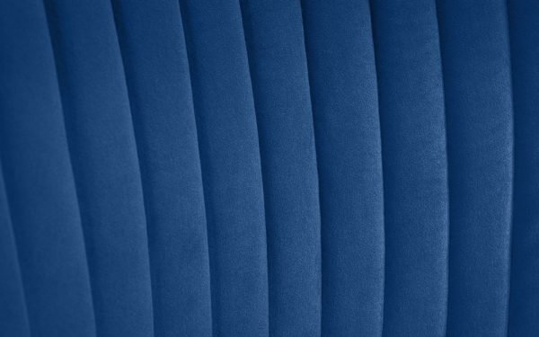 cannes chair blue fabric detail