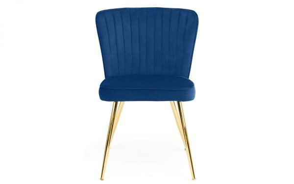 cannes chair blue front