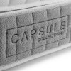 capsule box top mattress capsule logo detail