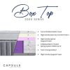 capsule box top mattress diagram