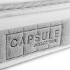 capsule pillow top mattress capsule logo detail