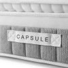 capsule pillow top mattress handle detail