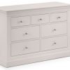 clermont light grey drawer chest