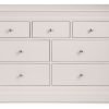 clermont light grey drawer chest front