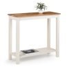 coxmoor ivory oak console table