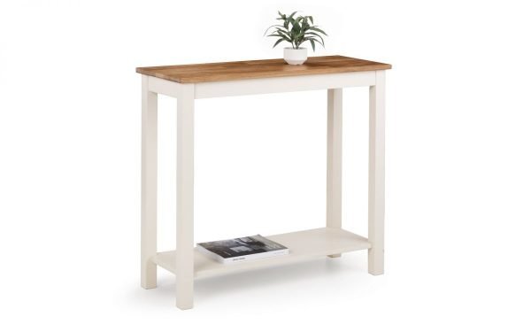 coxmoor ivory oak console table