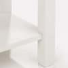 coxmoor ivory oak console table leg detail