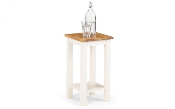 coxmoor ivory oak tall side table