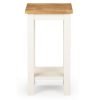 coxmoor ivory oak tall side table front