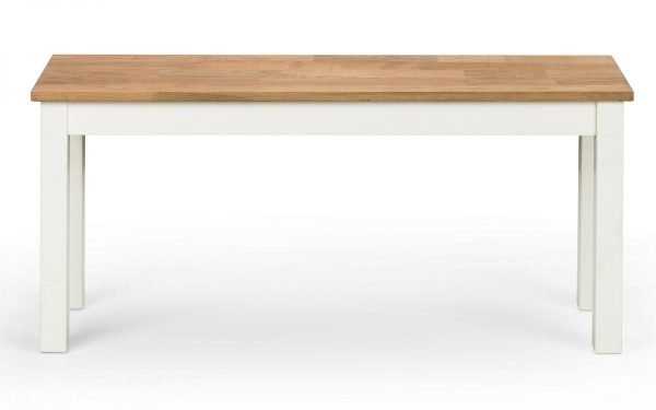 coxmoor white oak bench front