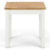 coxmoor white oak lamp table front