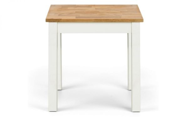 coxmoor white oak lamp table front