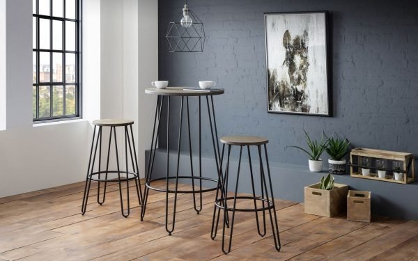 dalston bar table stools roomset