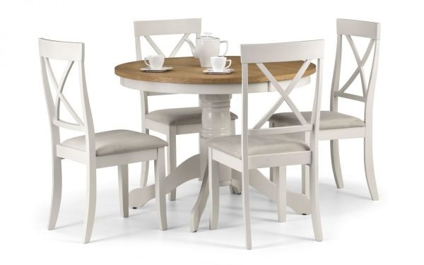 davenport round dining set