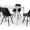 enzo table kari black chairs np