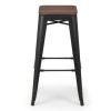 grafton backless bar stool front