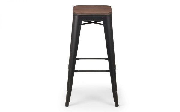 grafton backless bar stool front