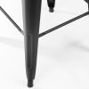 grafton backless bar stool leg detail