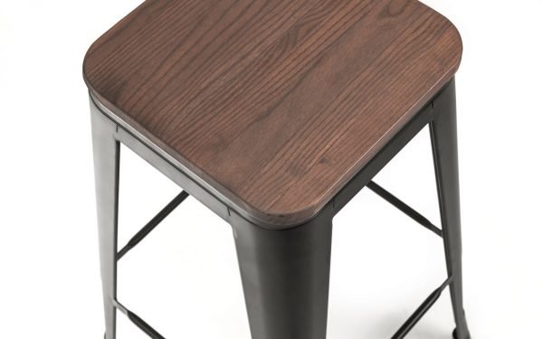 grafton backless bar stool top detail