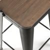 grafton bar stool seat detail