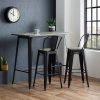 grafton bar table stools roomset