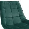 hadid chair green back detail