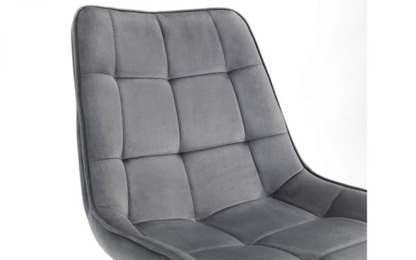 hadid chair grey back detail