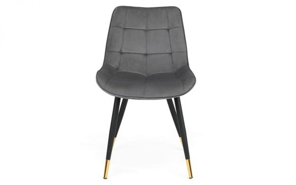 hadid grey chair front