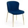 harper chair blue