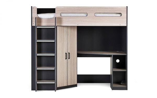 hercules highsleeper woodgrain anthracite front