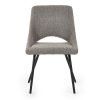 iri iris grey boucle dining chair cutout