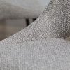 iri iris grey boucle dining chair detail