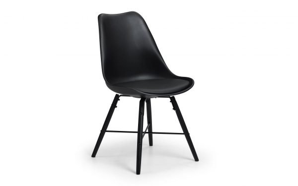 kari chair black angle