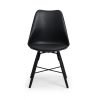 kari chair black front