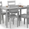 kobe dining table chairs props