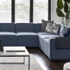 lago combination sofa blue corner roomset