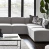 lago combination sofa grey corner no arms roomset