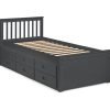 maisie bed closed slats anthracite