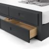 maisie bed drawer detail anthracite